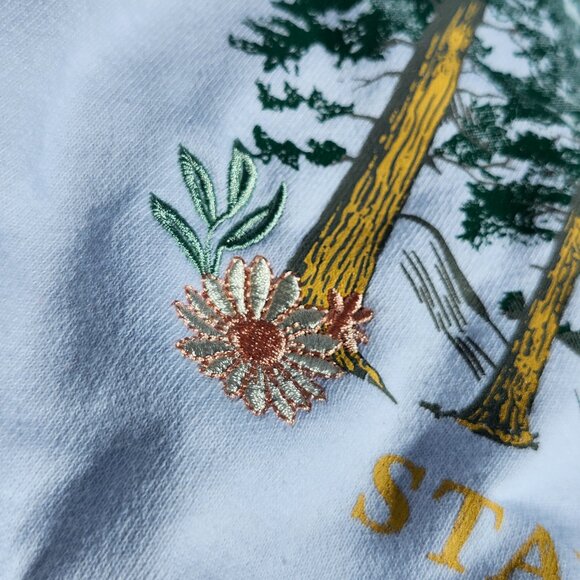 SEQUOIA National Park California Sweatshirt Cotton Classics Women's Size Large - Picture 5 of 7